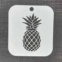 Pineapple Mylar Re-Usable Stencil 2121 - 100mm x 90mm
