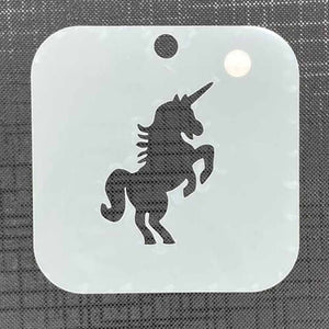 Unicorn Mylar 2126 Re-Usable Stencil - 80mm x 80mm