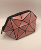 Pink Geometric Cosmetic/Make-up Bag
