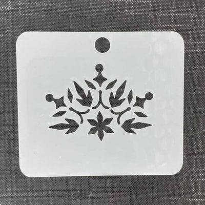 Crown Mylar 2164 Re-Usable Stencil - 75mm x 75mm