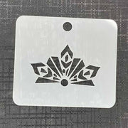 Crown Mylar 2165 Re-Usable Stencil - 70mm x 80mm