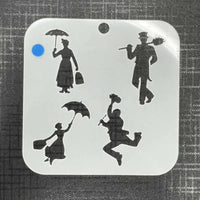 Chimney Sweep Mylar Re-Usable Stencil 3019