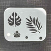 Leaves Mylar 3029 Re-Usable Stencil - 100mm x 80mm