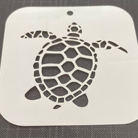 Turtle 0905 Mylar Re-Usable Stencil - 80mm x 80mm