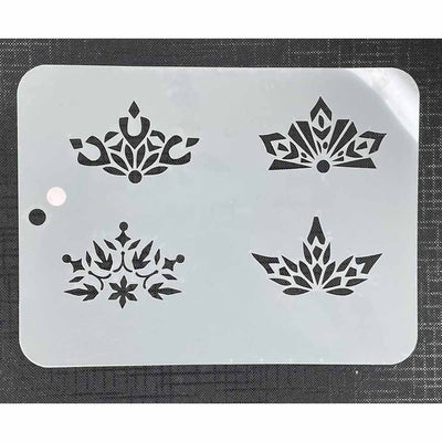 Crown - Multi Mylar 4036 Re-Usable Stencil - 170mm x 130mm