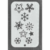 Snowflakes Mylar 4079 Re-Usable Stencil - 160mm x 100mm
