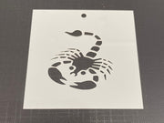 Scorpion 0033 Mylar Re-Usable Stencil - 80mm x 80mm