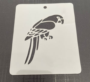 Parrot 0897 Mylar Re-Usable Stencil - 90mm x 70mm