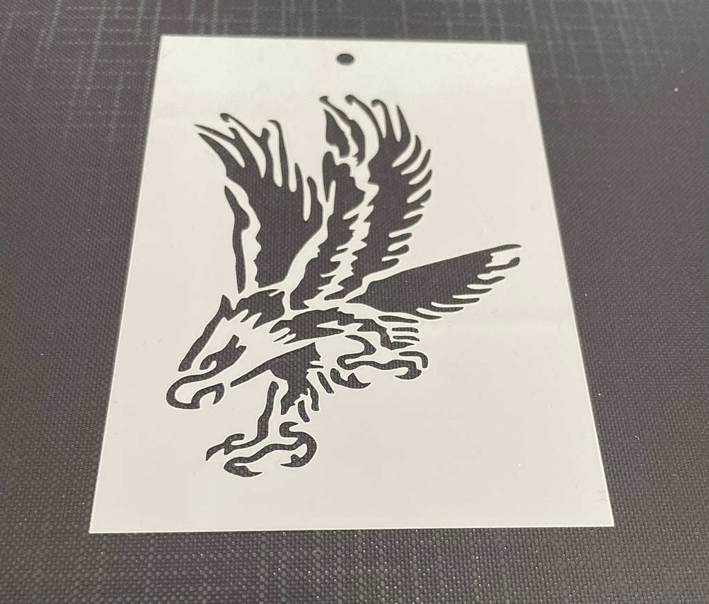 Eagle 0739 Mylar Re-Usable Stencil - 110mm x 80mm