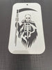 Grim Reaper 0669 Mylar Re-Usable Stencil- 140mm x 80mm