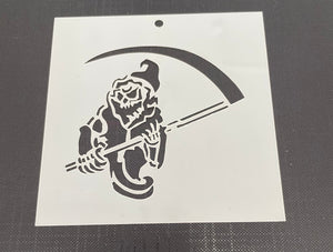 Grim Reaper 0653 Mylar Re-Usable Stencil - 100mm x 100mm