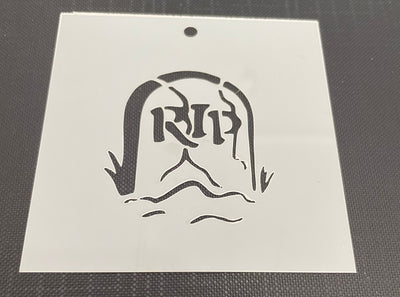 Gravestone 0940 Mylar Re-Usable Stencil - 80mm x 80mm