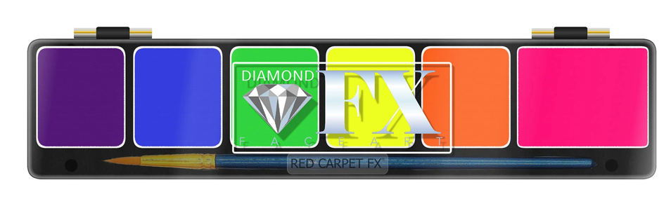 Diamond FX Neon 6 Colour Palette Extra Small