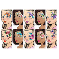 Ultimate Face Painting Guild Vol 1 - Flower Designs
