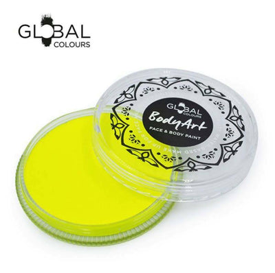Global Neon Yellow Face and Body Paint 32g